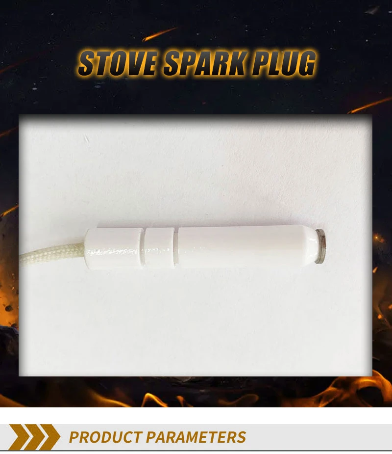 Factory Price Ceramic Electrode, Stove Ignition Spark Plug, Ceramic Electrode Stove Spark Plug