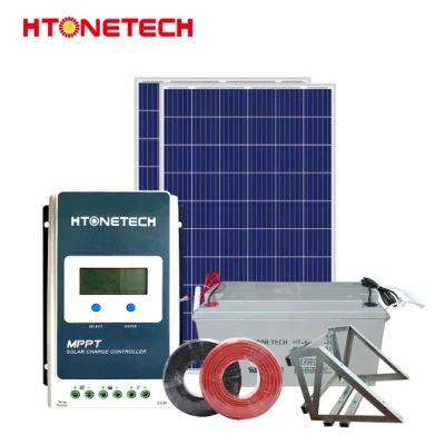 Htonetech off Grid Full Set Solar Energy System Complete Kit Factory China 500W 800W 1000W 1500W 2039W Solar Energy Systems with Three-Phase Unbalance