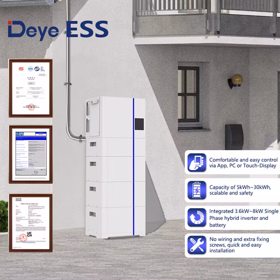 Deye Ess Ai-W5.1 Energy Storage Battery Lithium Ion Battery for Solar Storage