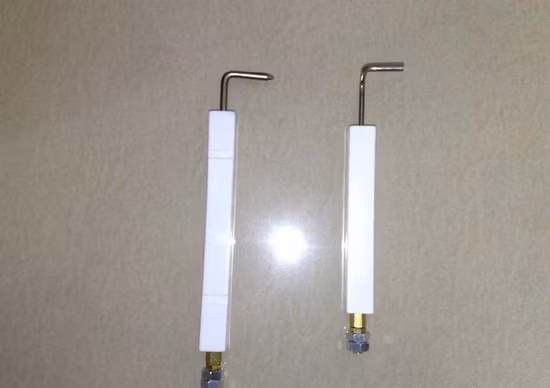 Supply 95% Alumina Ceramic Ignition Needle Spark Electrode for Gas Burner