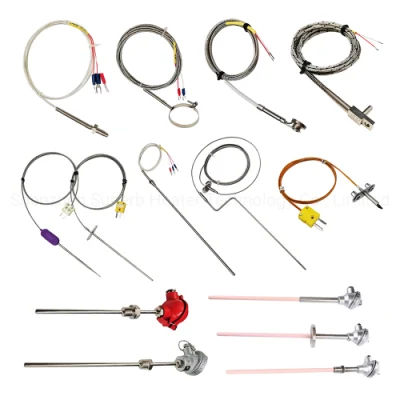 High Precision Platinum Thermal Resistance Rtd Surface Temperature Sensor and Bayonet Thermocouple Type K J T E N S PT100 PT100 Ntc